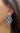 LICY - Lab Sapphire and Simulated Diamonds Earrings