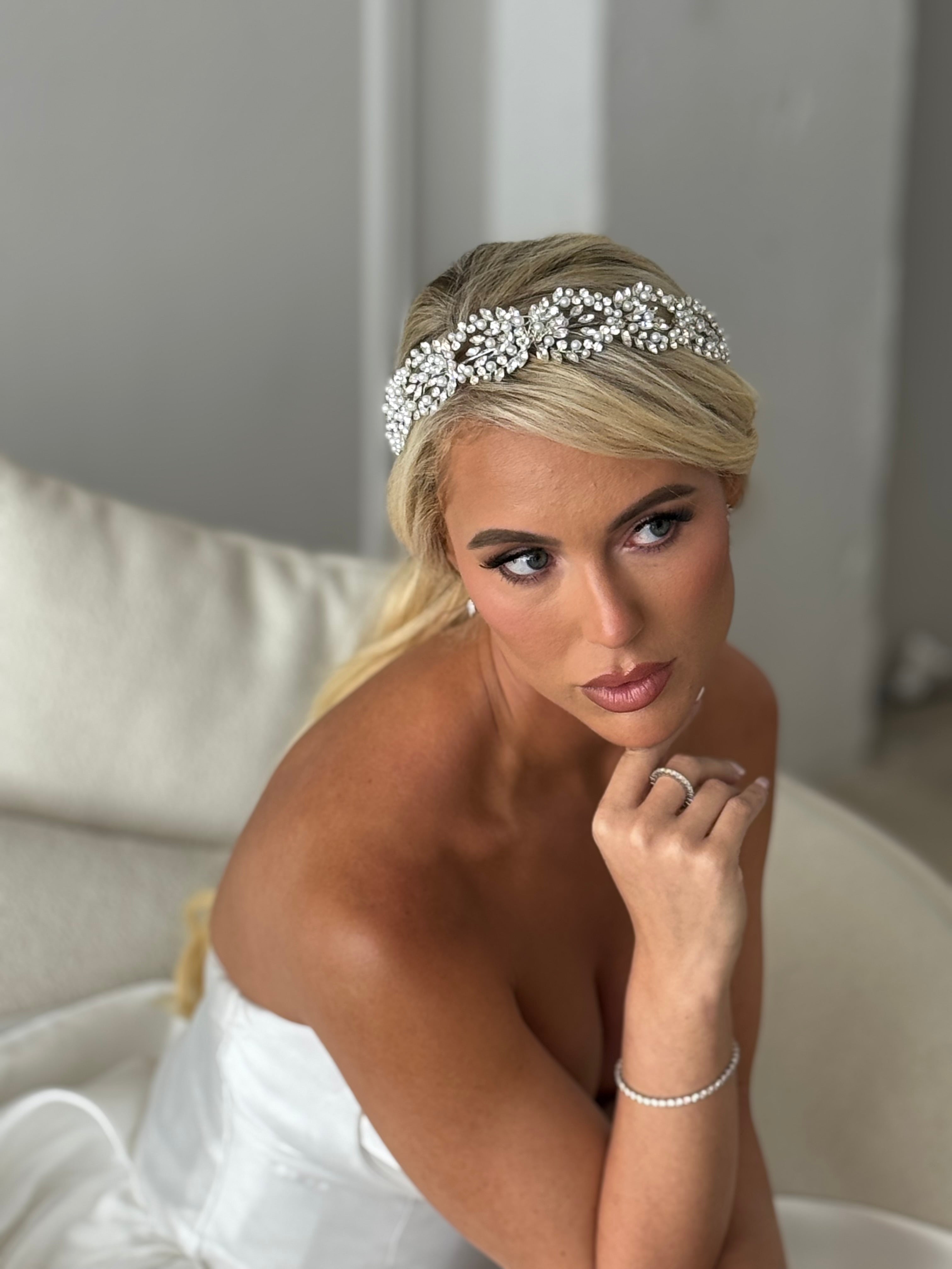 THALIA - Swarovski Crystals Headband -RTS