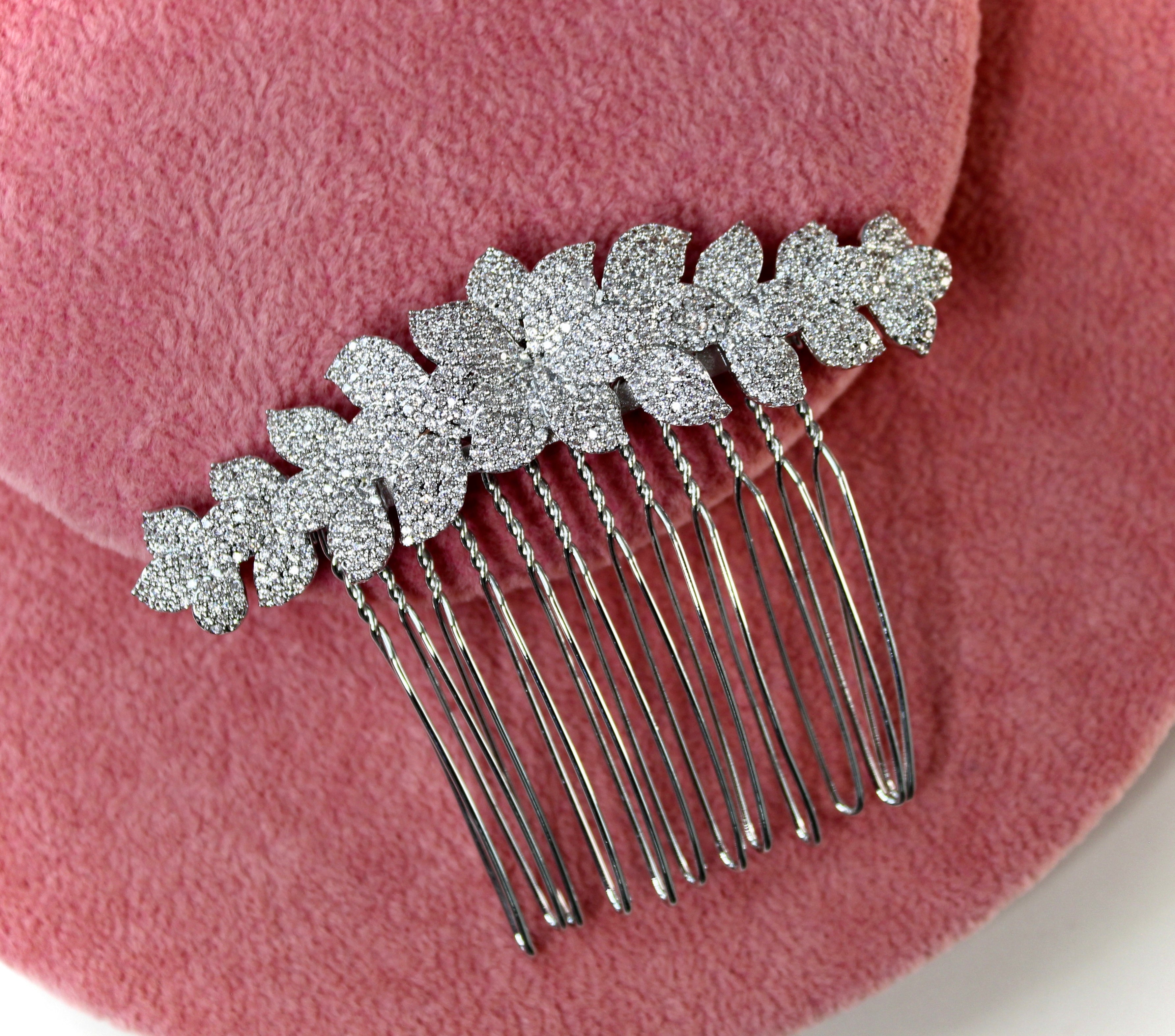 NOEMIE - Simulated Diamonds Hair Comb