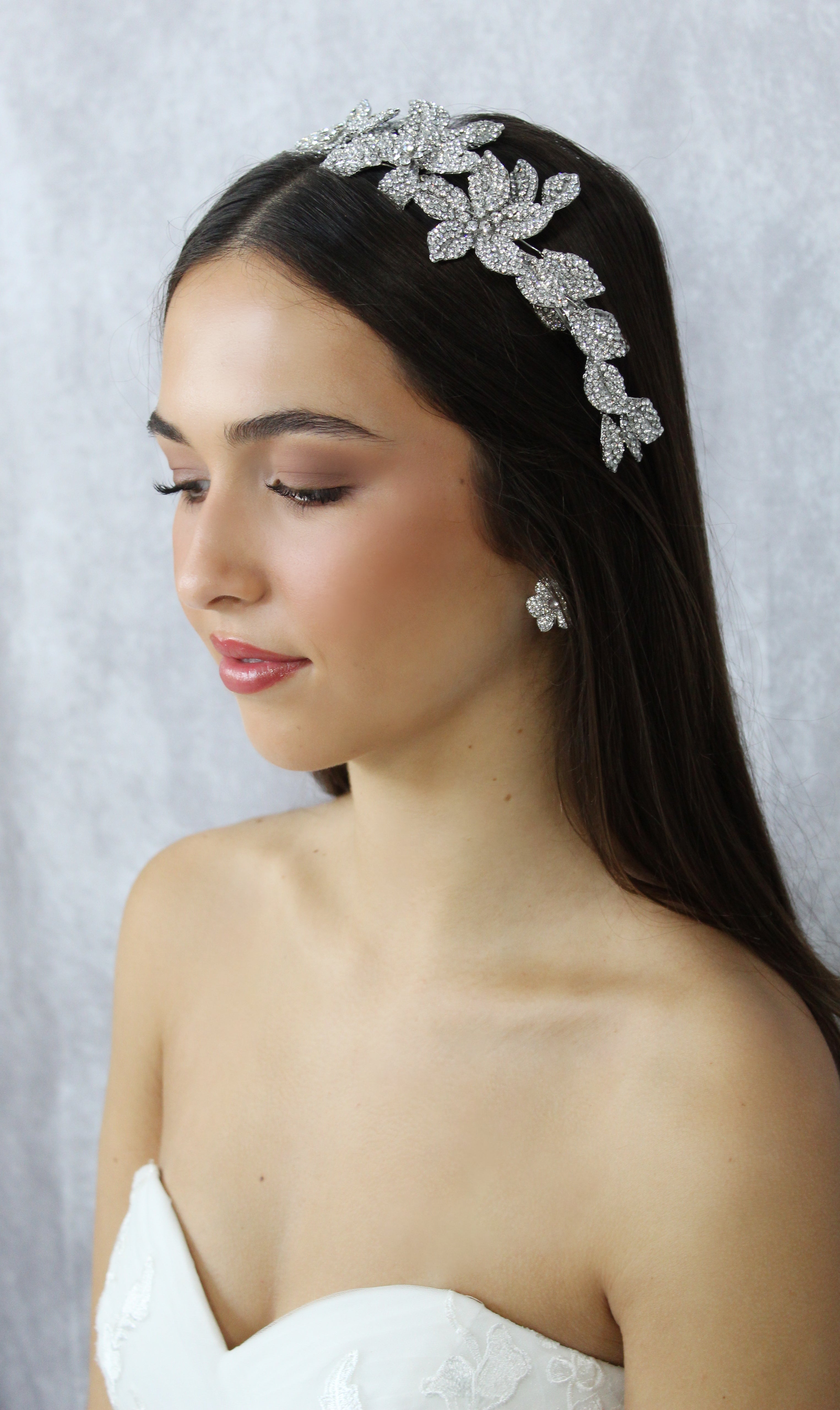 INES - Swarovski Crystals Headband