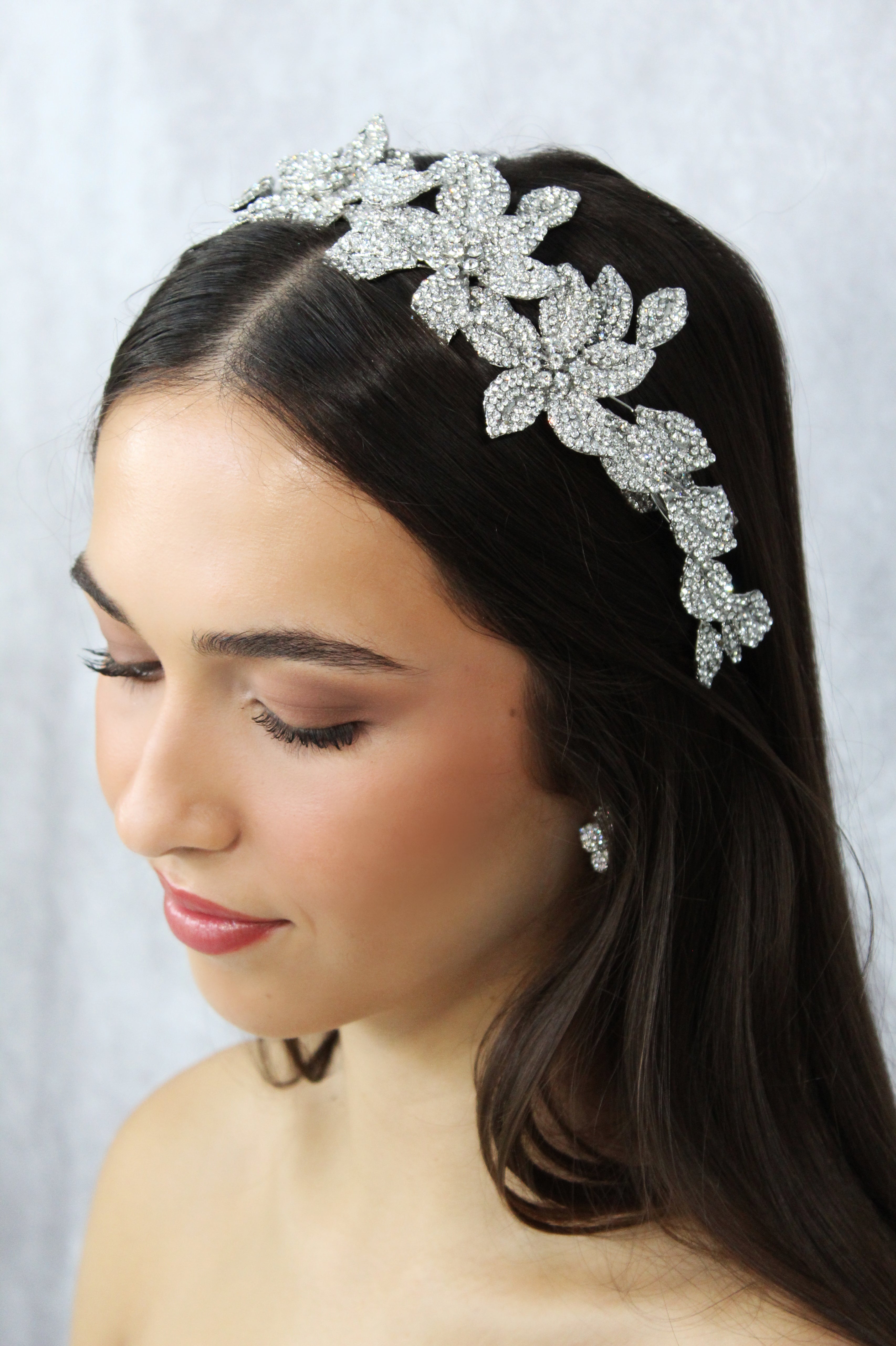 INES - Swarovski Crystals Headband