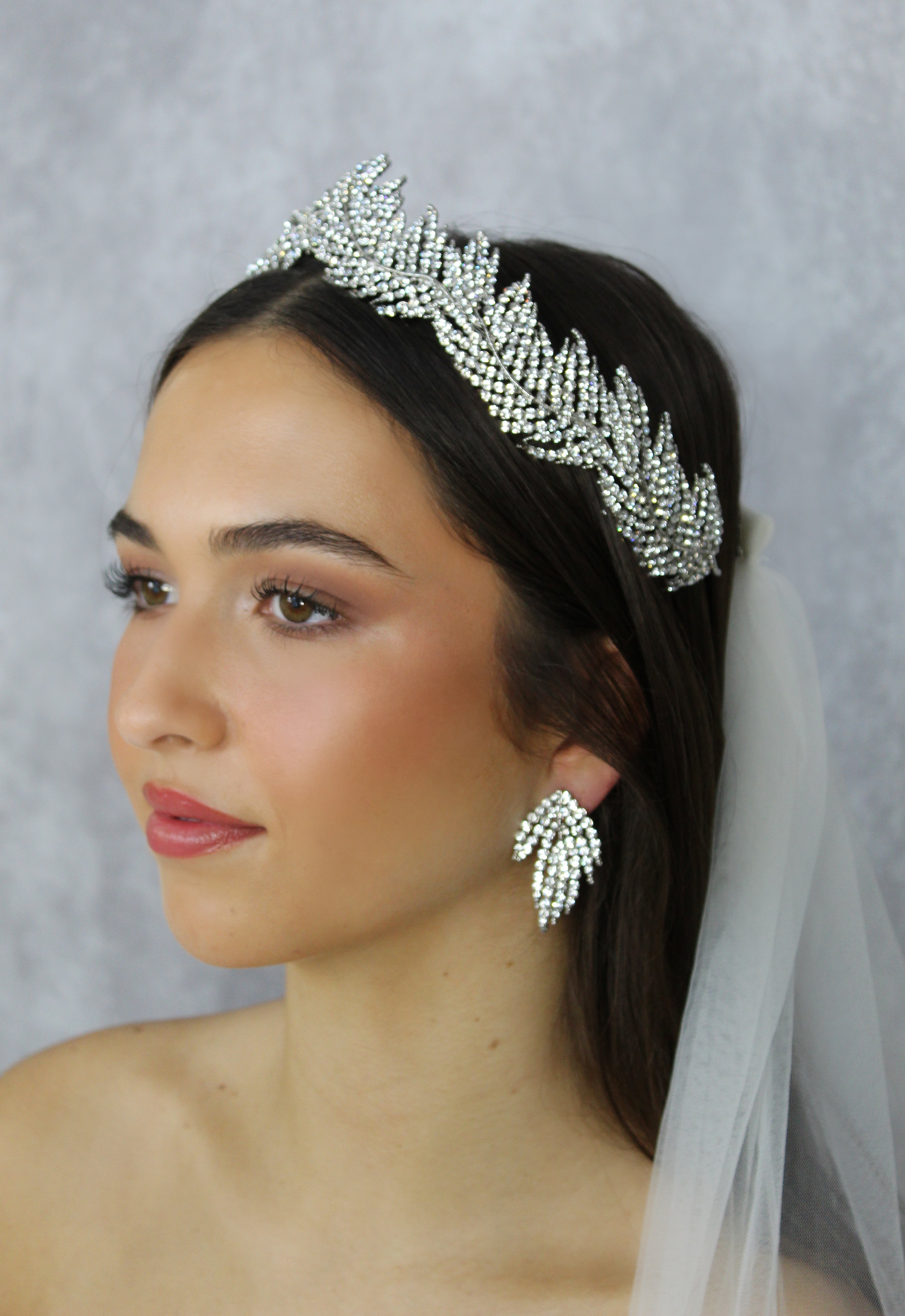 AURELIA -  Swarovski Crystals Tiara -RTS