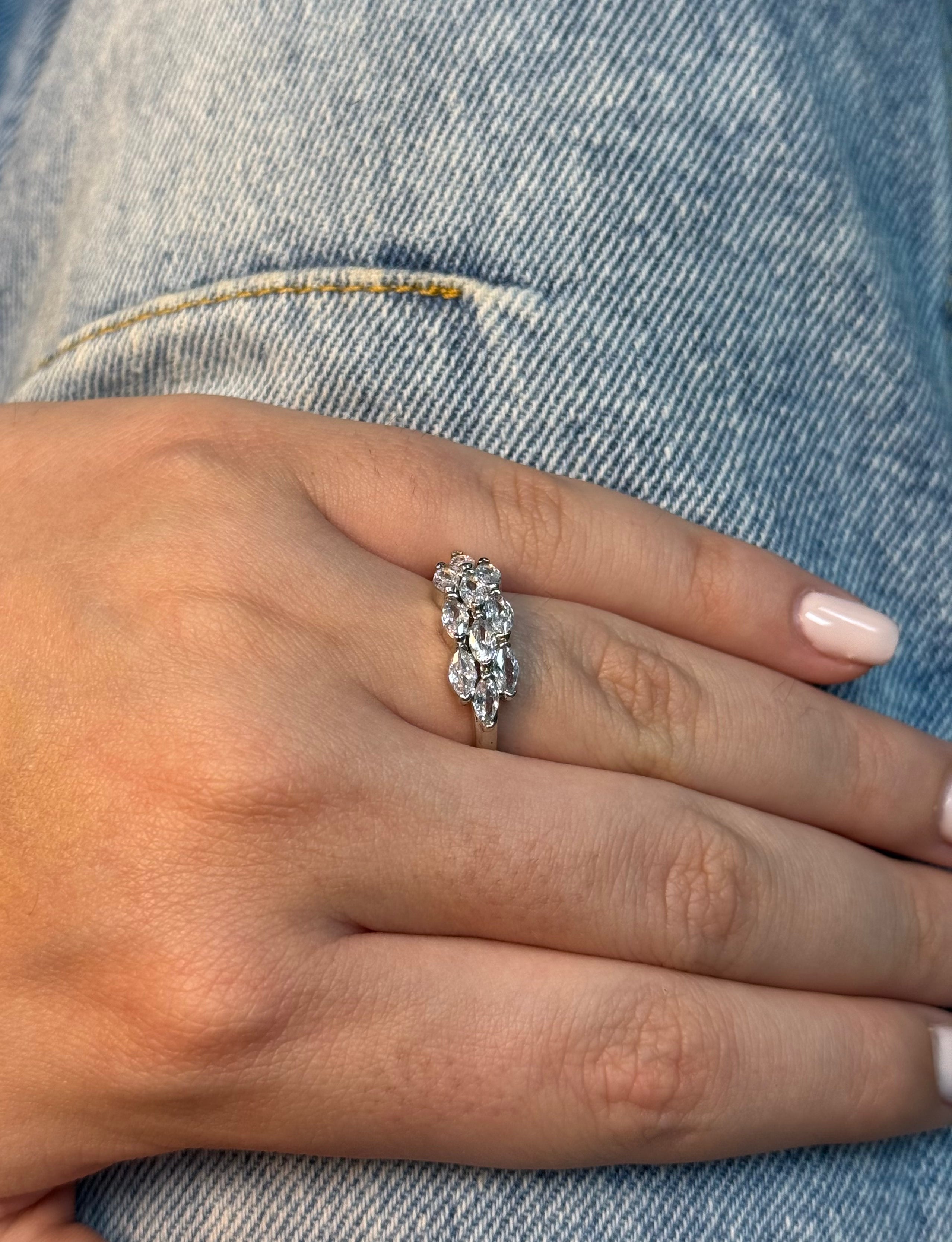 CRYSTAL VINE RING