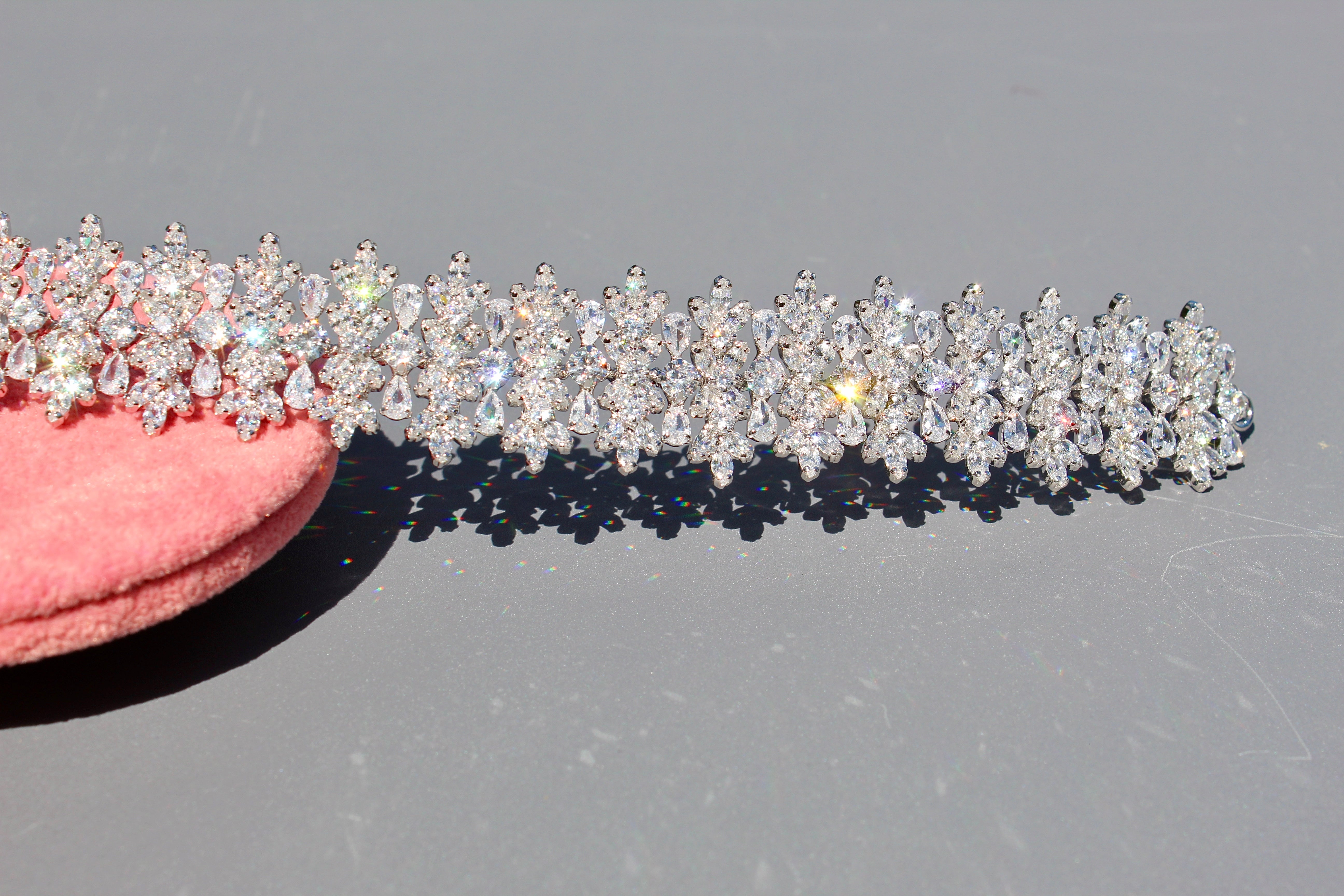 GIANNA - Swarovski Crystals Multi-Use Headpiece