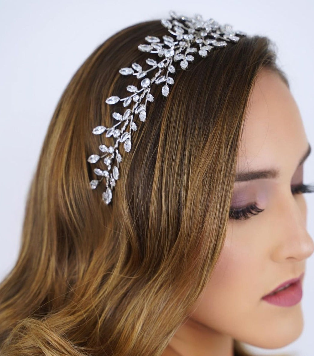 ELEANOR - Simulated Diamonds Headband -RTS