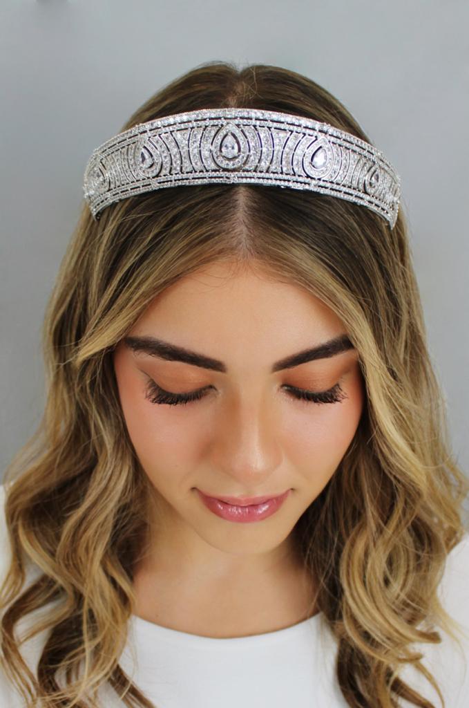 MARIE - Simulated Diamonds Tiara -RTS