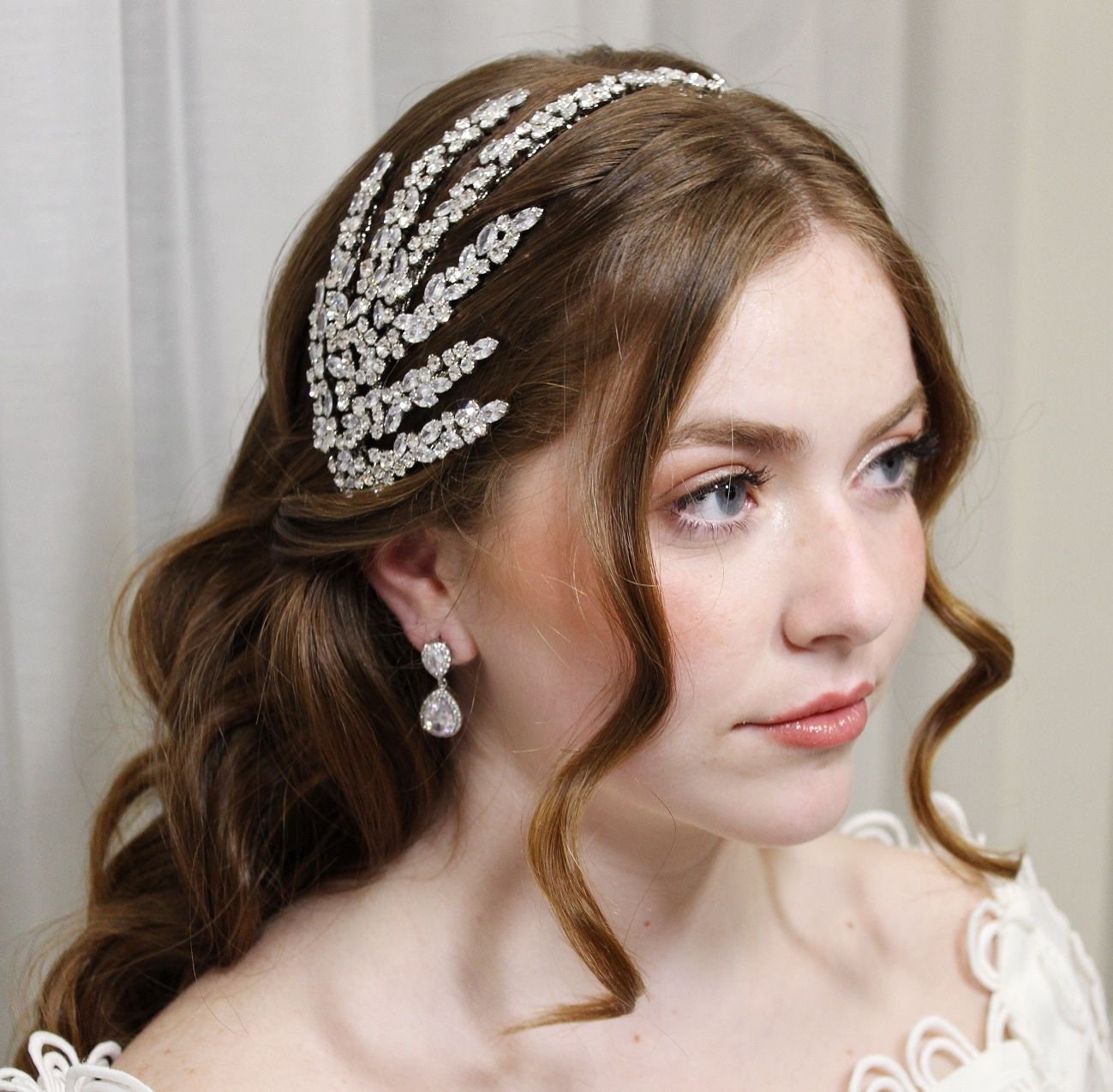 HANNAH - Swarovski Bridal Headband