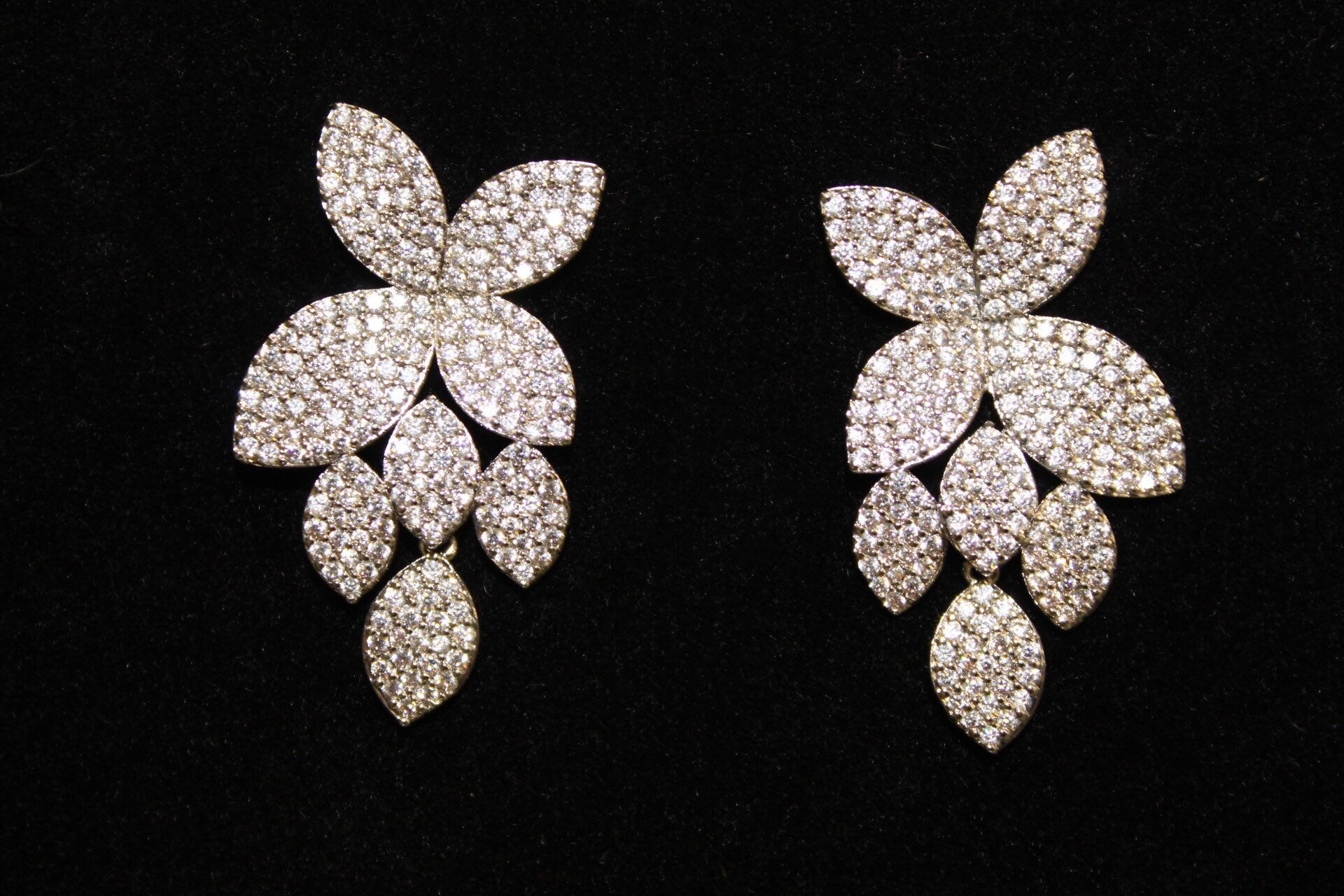 KATHY - Simulated Diamonds Earrings -RTS