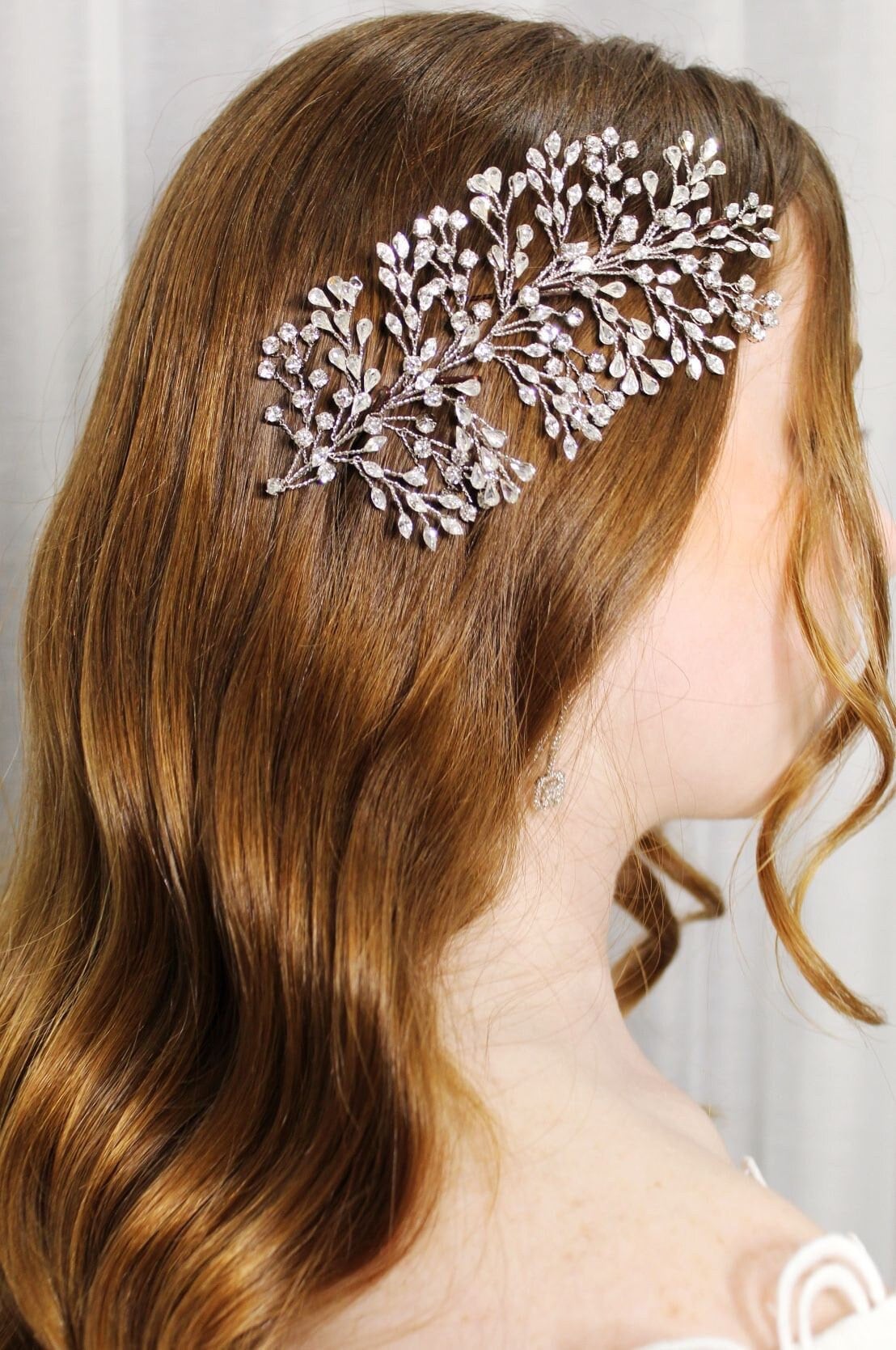 KEREN - Swarovski Crystals Hair Piece